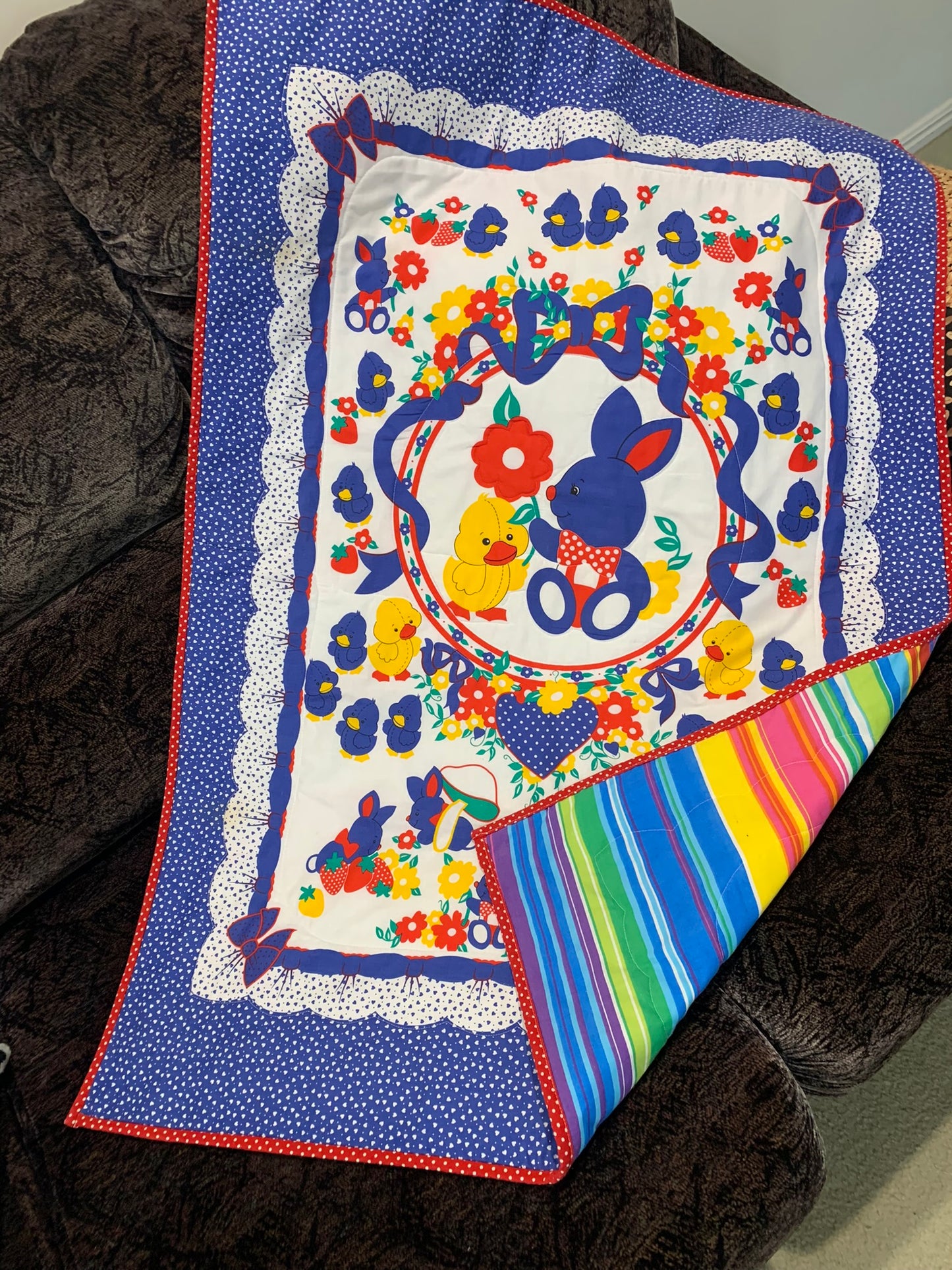 Small Quilt - Bunnies & Ducks